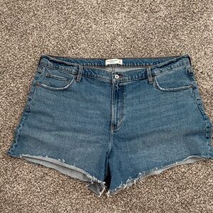 Abercrombie & Fitch Classic Blue Jean Shorts
